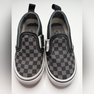 Toddler checker vans